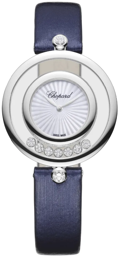 Chopard Happy Diamonds 209426-1001 32mm White gold and 18k white gold Mother-of-pearl