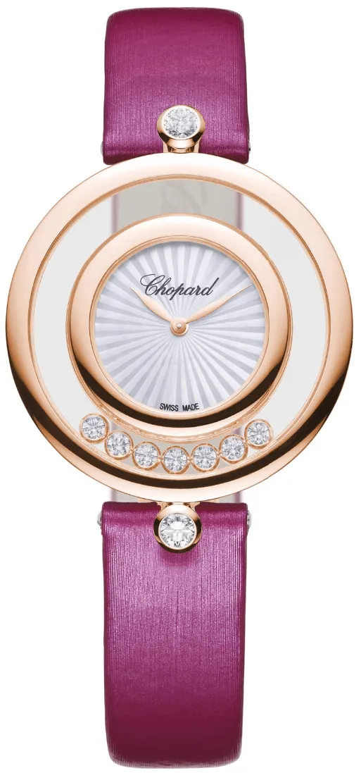 Chopard Happy Diamonds 209426-5001 32mm Rose gold and 18k rose gold Mother-of-pearl