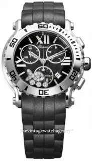 Chopard Happy Sport 288499-3016 Stainless steel Black