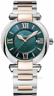 Chopard Imperiale 388532-6007 Brushed/polished steel 18 carat rose gold Green