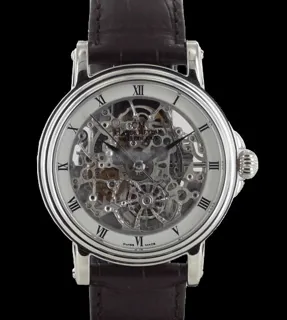 Claude Meylan Skeleton 3262 40mm Stainless steel Black