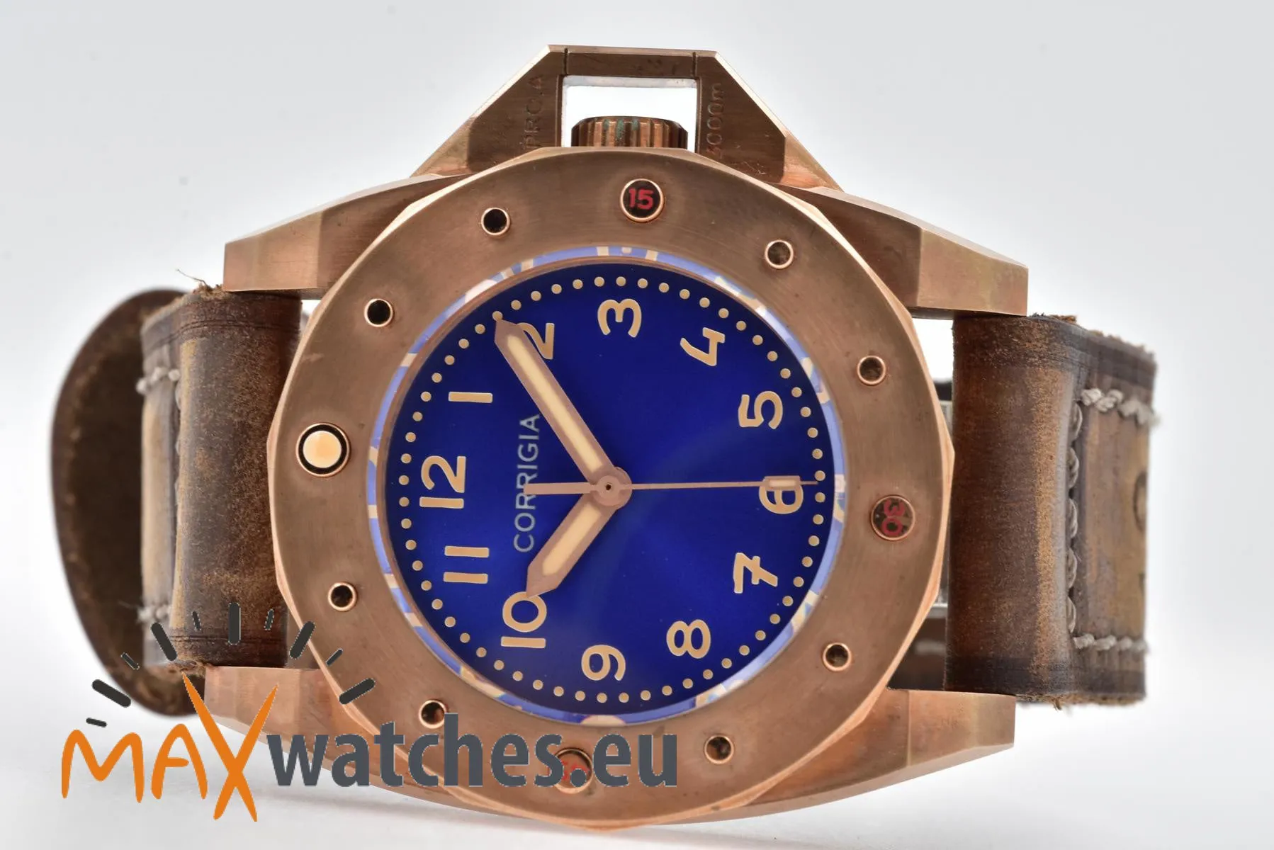 Corrigia AS-608-576-577-573 47mm Bronze Blue