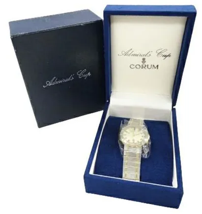 Corum Admiral's Cup 35mm Stainless steel Champagne 8