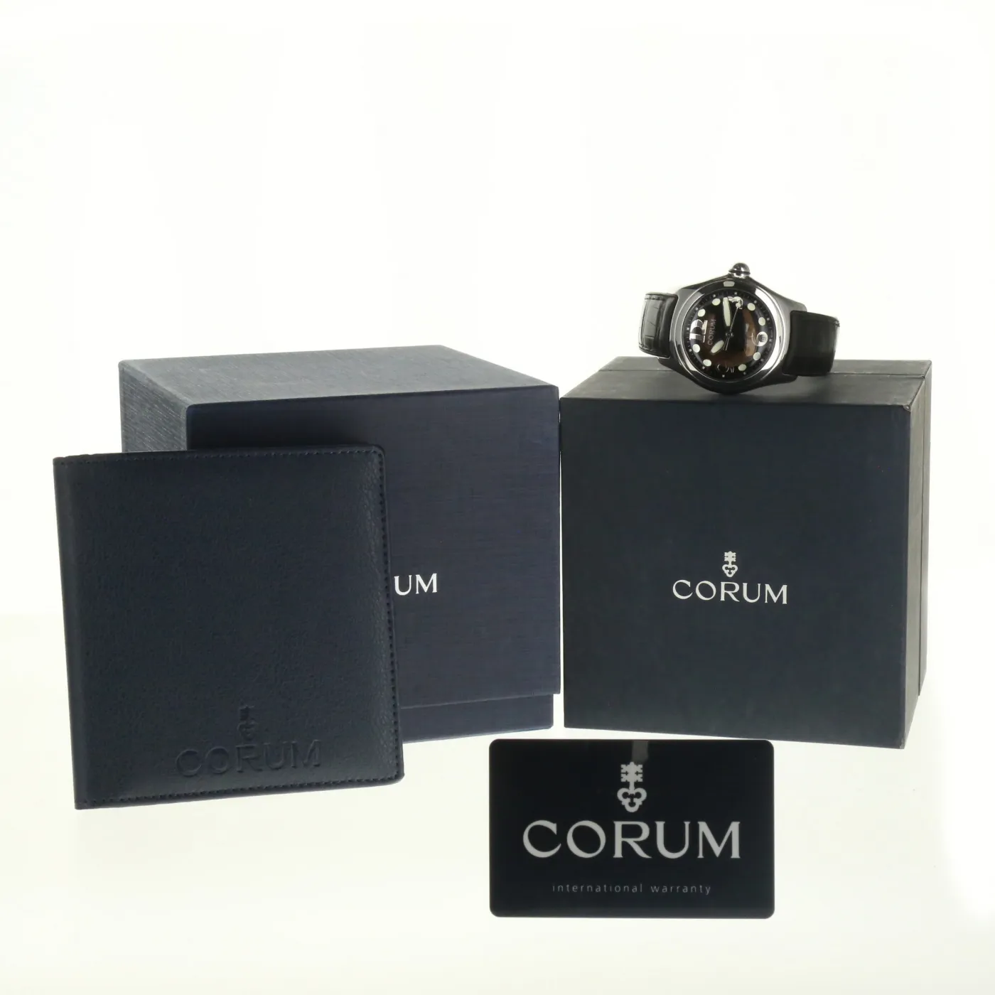 Corum Bubble 163.150.20 45mm Stainless steel Black 4