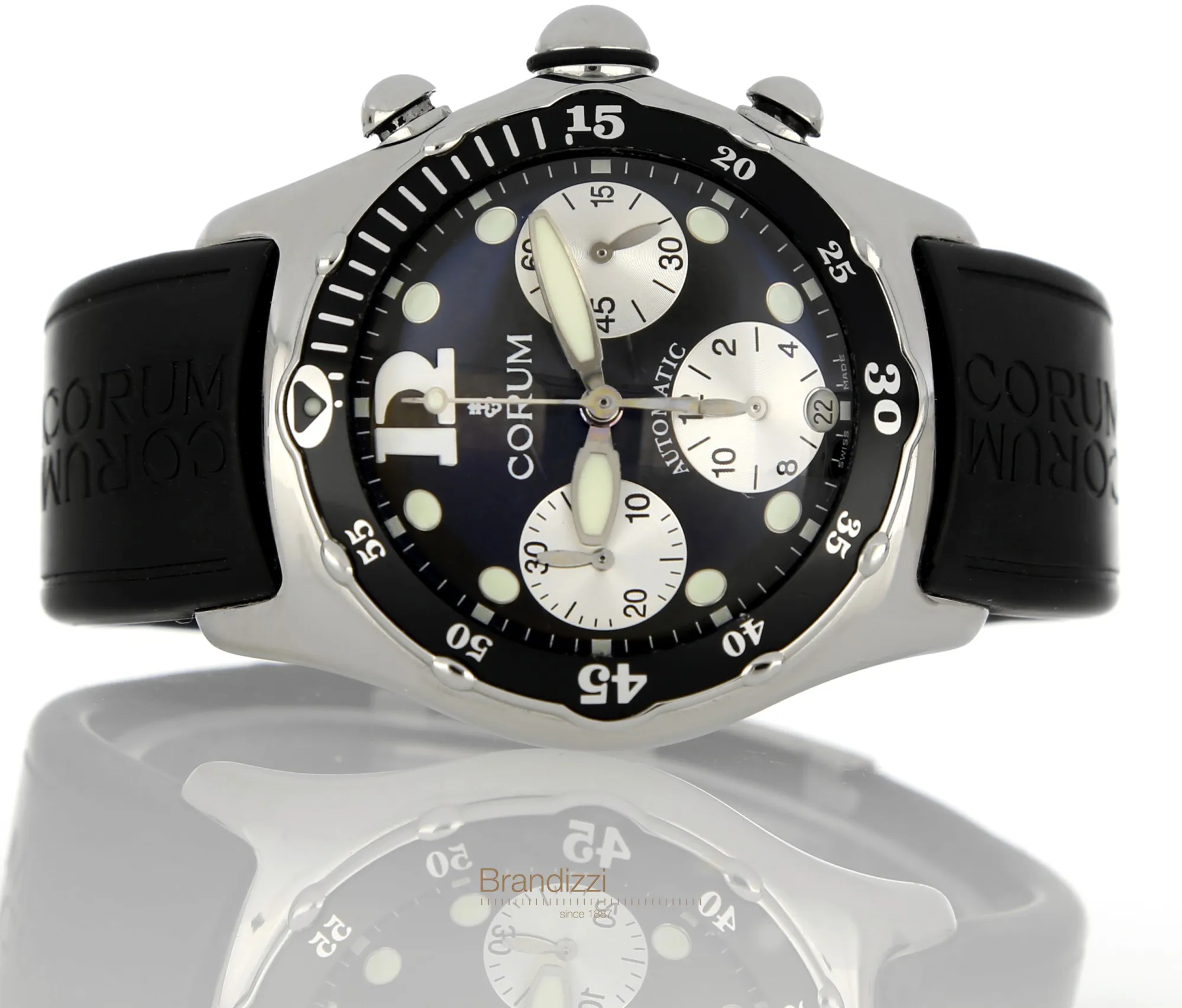 Corum Bubble 285.180.20 45mm Stainless steel 2