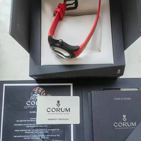 Corum Bubble 082.310.98/0376 PIRA 46mm Stainless steel Black 7