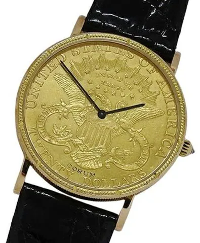 Corum Coin Watch 35mm Yellow gold Gold