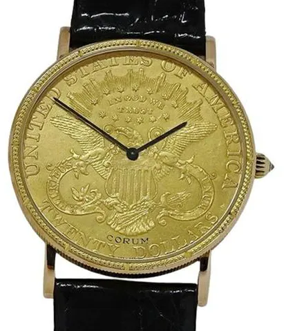 Corum Coin Watch 35mm Yellow gold Gold 2