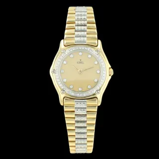 Ebel Classic Wave 881916 Yellow gold Golden