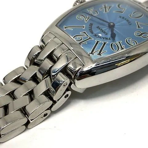 Franck Muller Cintree Curvex 7502 QZ 29mm Stainless steel Blue 5