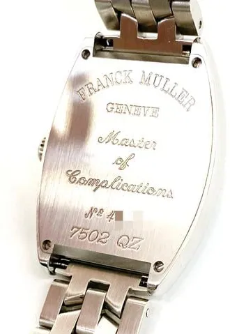 Franck Muller Cintree Curvex 7502 QZ 29mm Stainless steel Blue 6