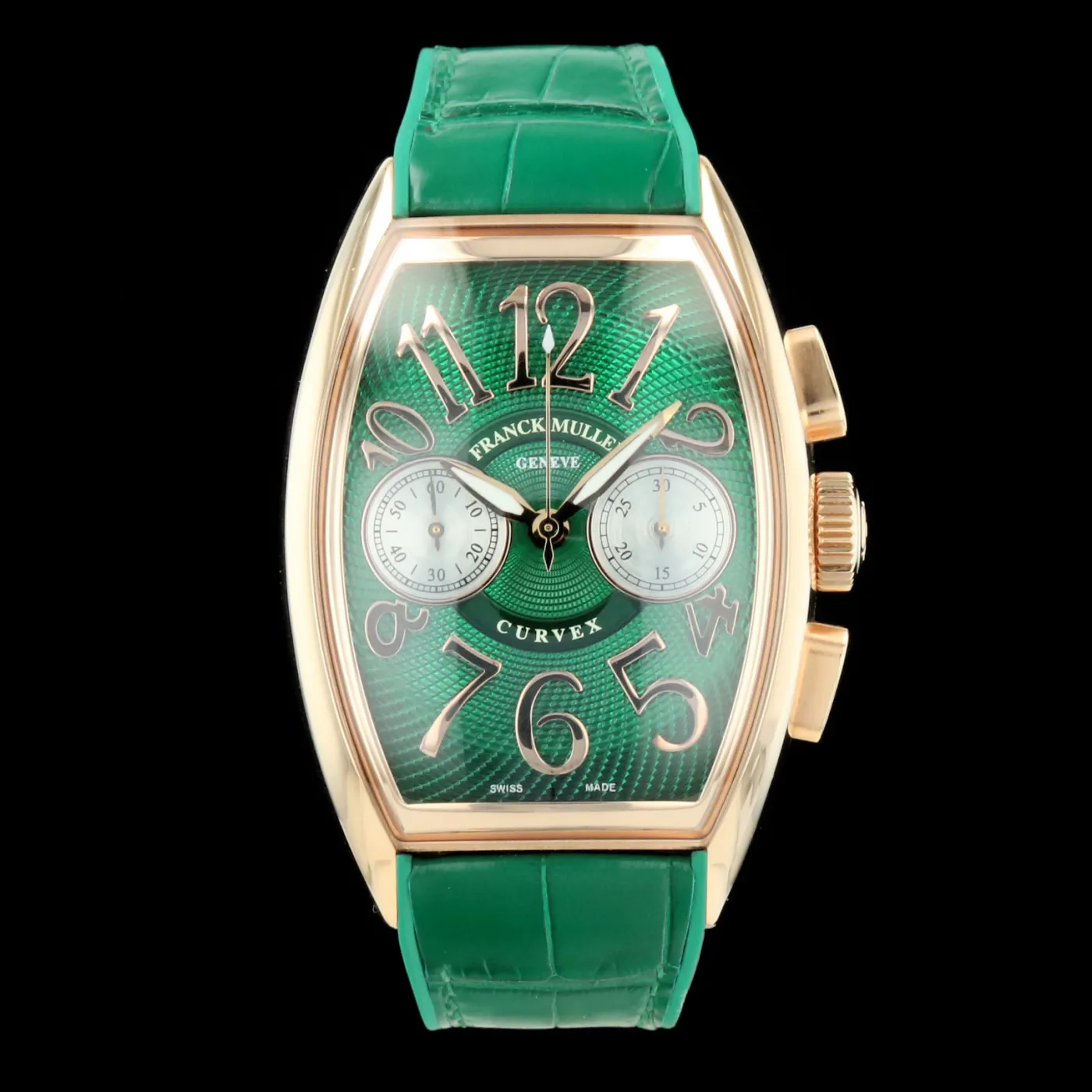 Franck Muller Curvex CX 40 CC AT 5N 5N 40mm Rose gold Green