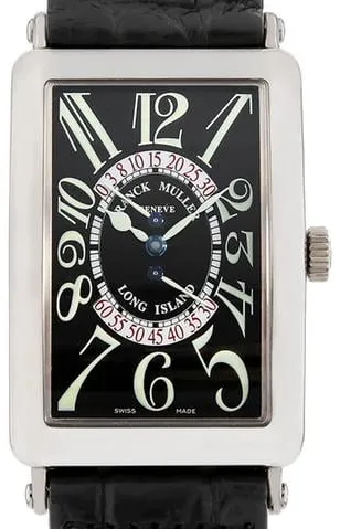 Franck Muller Long Island 1100DSR WG 45mm White gold Black