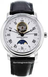 Frédérique Constant Classics Moonphase FC-335MC4P6 Stainless steel Silver