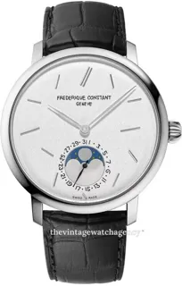 Frédérique Constant Slimline Moonphase FC-705SOC4S6 Stainless steel Silver