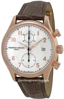 Frédérique Constant Runabout FC-393RM5B4 Rose gold colored steel Silver