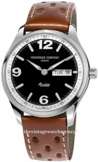 Frédérique Constant Vintage Rally FC-225HBS5B6 Brushed/polished steel Black