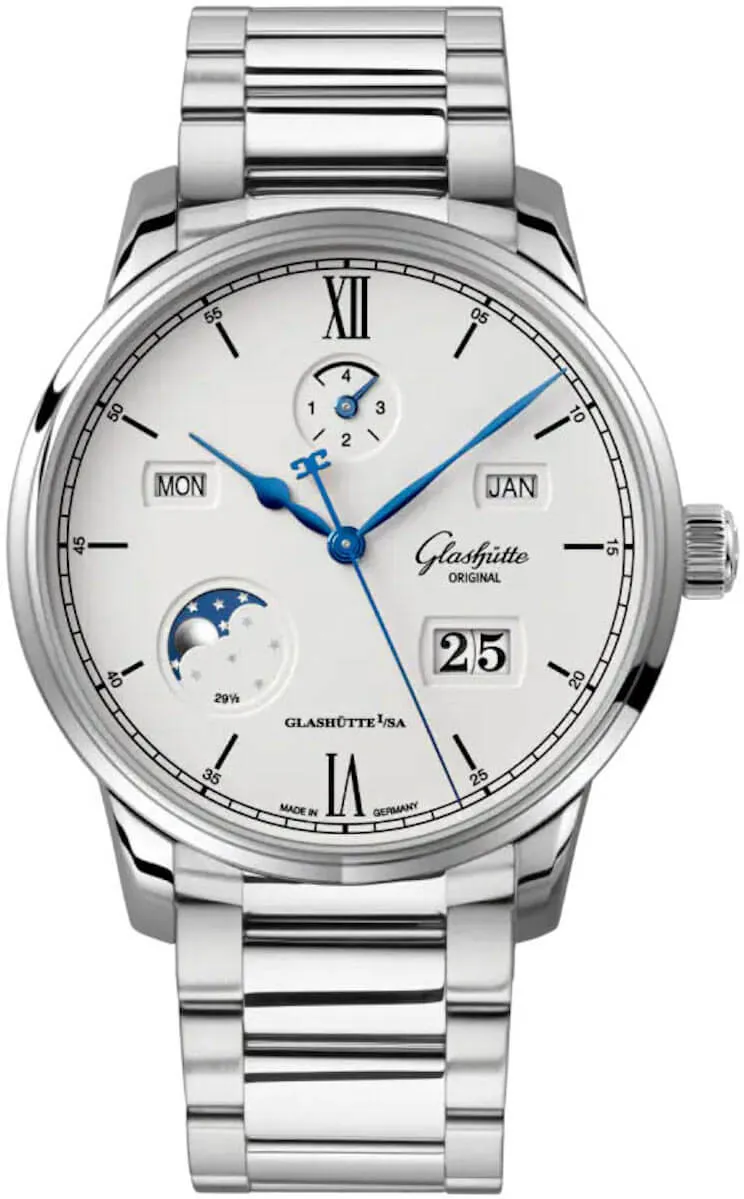 Glashütte Senator Excellence 1-36-02-01-02-71 42mm Stainless steel Silver