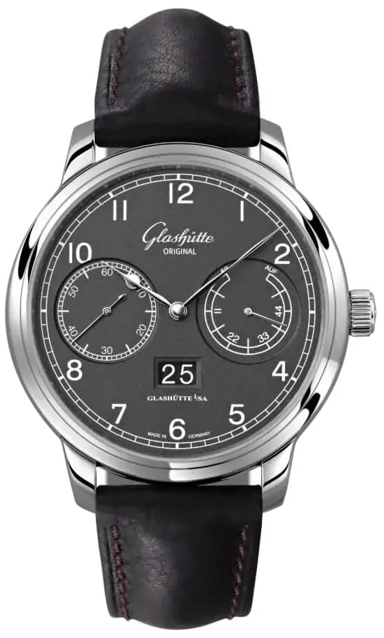 Glashütte Senator Observer 100-14-02-02-05 44mm Stainless steel Gray