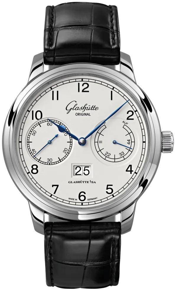 Glashütte Senator Observer 100-14-05-02-04 44mm Stainless steel Silver