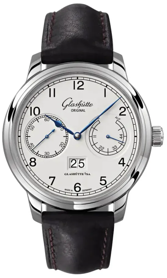 Glashütte Senator Observer 100-14-05-02-05 44mm Stainless steel Silver