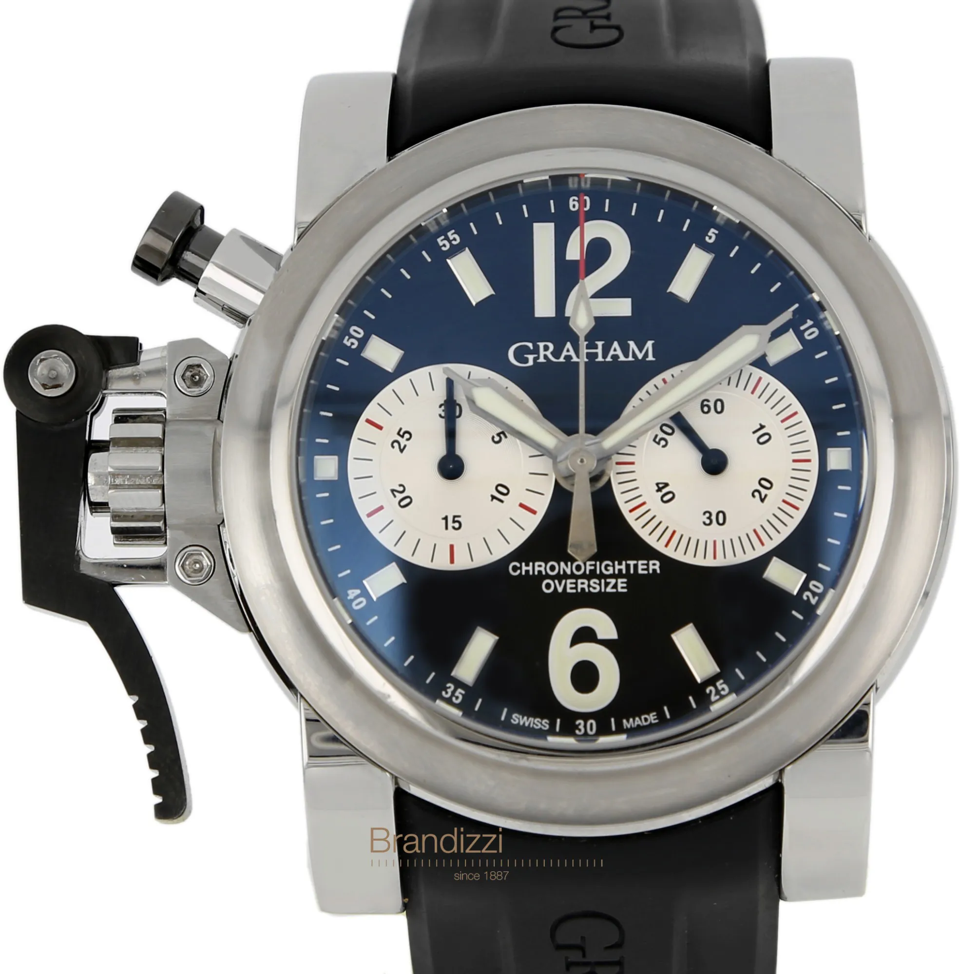 Graham Chronofighter Oversize 20VAS 47mm Stainless steel