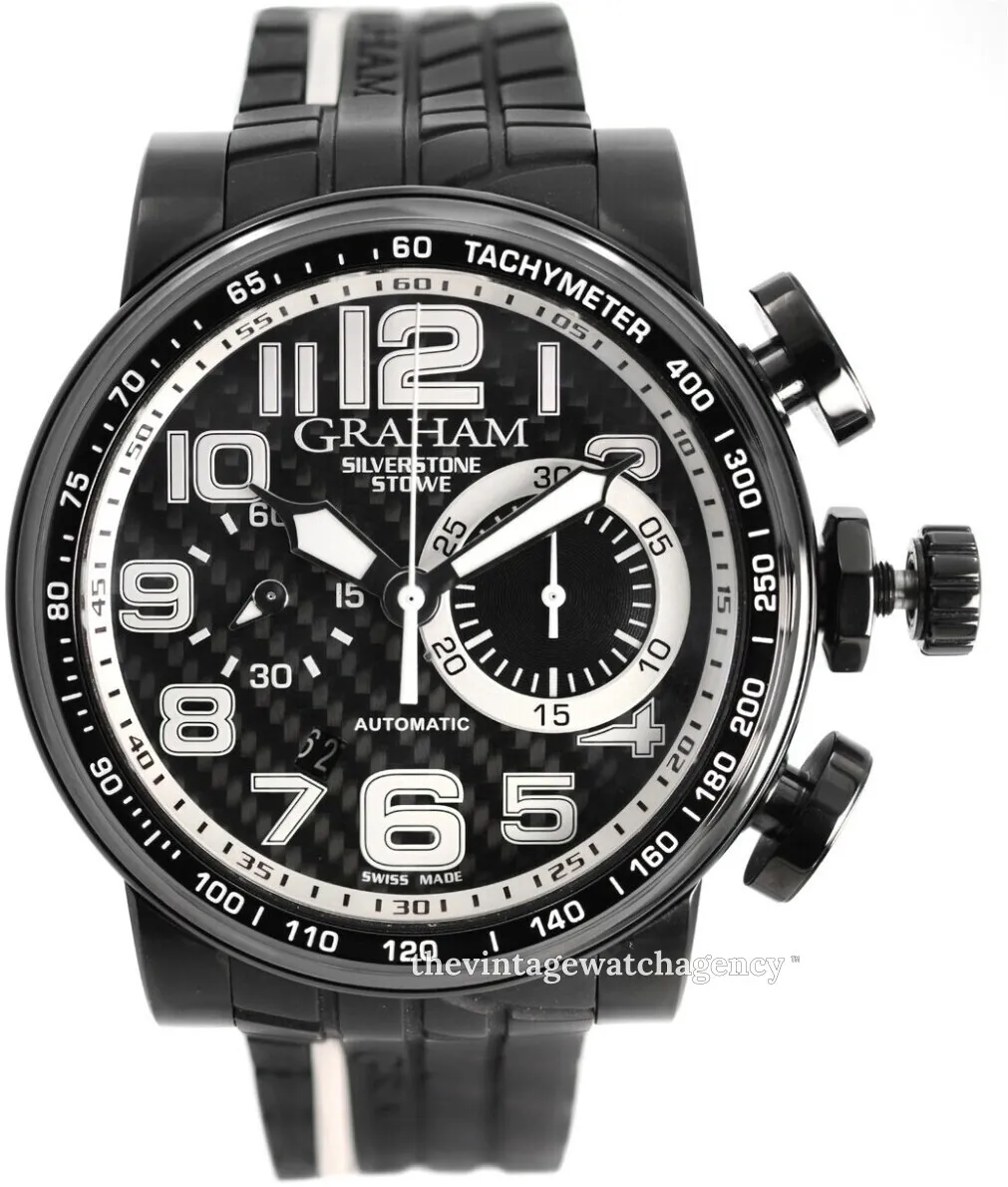 Graham Silverstone Stowe 2BLDC.B34A 48mm Stainless steel Black