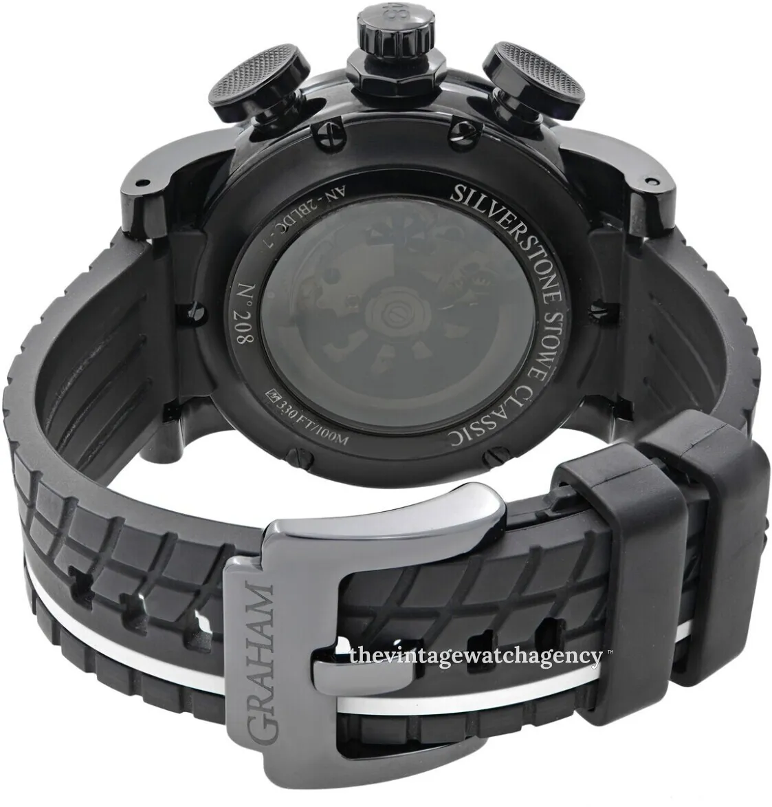 Graham Silverstone Stowe 2BLDC.B34A 48mm Stainless steel Black 2