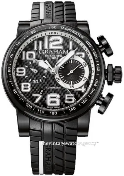 Graham Silverstone Stowe 2BLDC.B34A 48mm Stainless steel Black