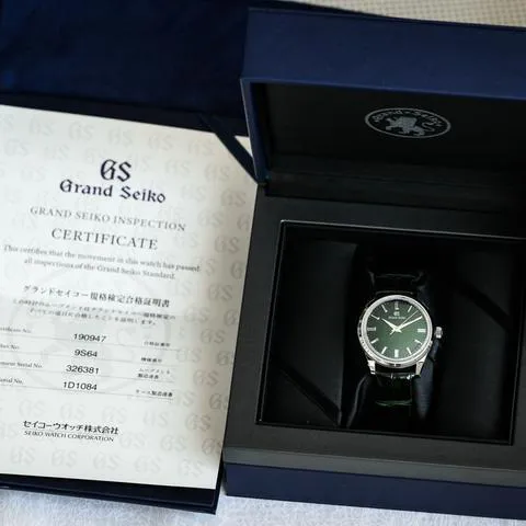 Grand Seiko Elegance SBGW285 37.5mm Stainless steel Green 7