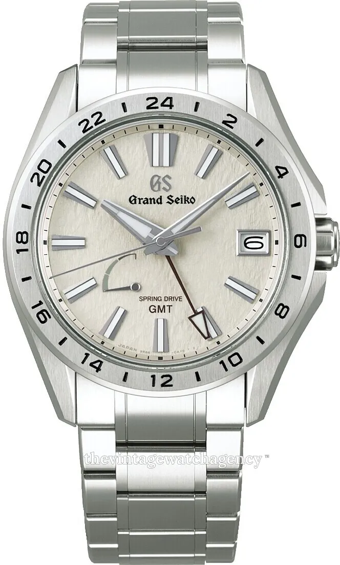 Grand Seiko Evolution 9 SBGE285G 41mm Polished titanium Antique white