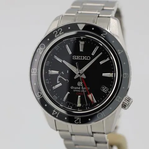 Grand Seiko Spring Drive SBGE001 44mm Stainless steel Black 3