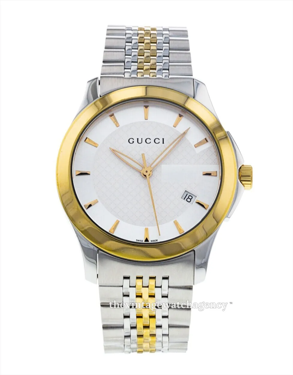 Gucci G-Timeless YA126409 38mm Stainless steel Silver