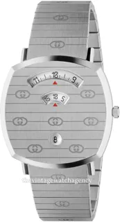 Gucci Grip YA157410 Brushed/polished steel Silver