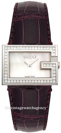 Gucci YA100509 Stainless steel White