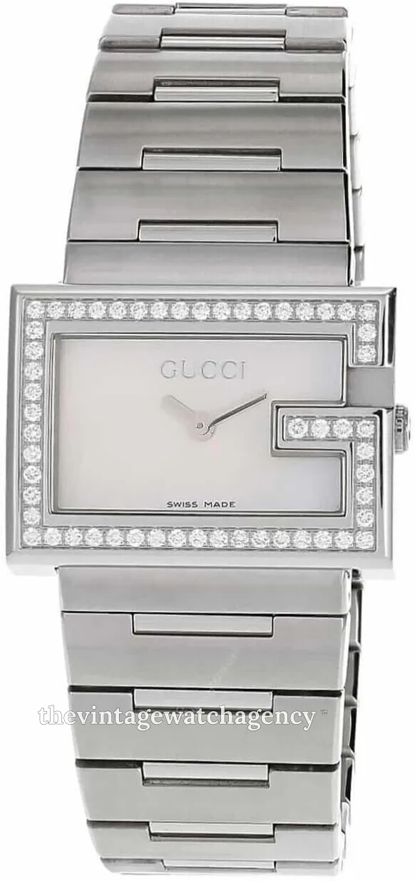 Gucci YA100510 Stainless steel White