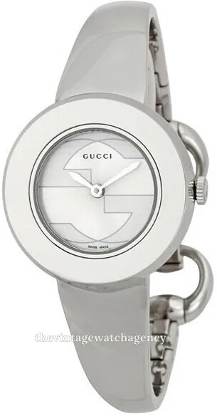 Gucci U-Play YA129501 28mm Stainless steel Silver