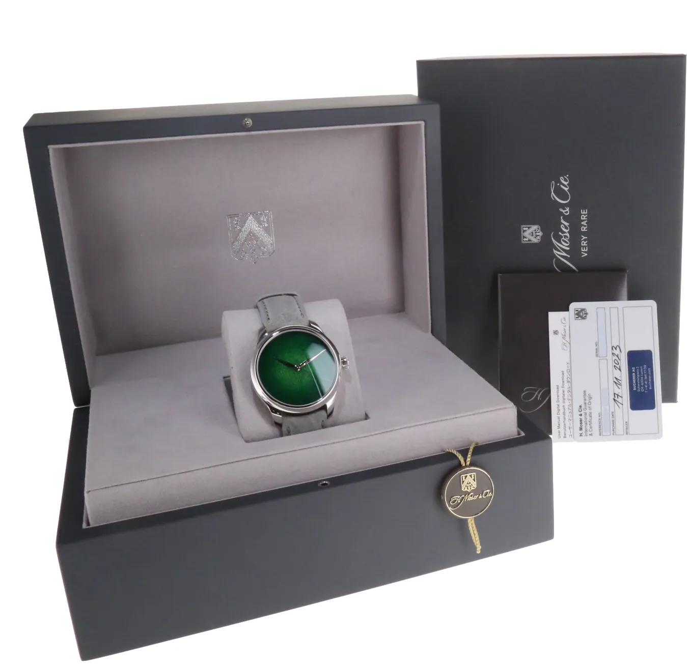 H. Moser & Cie. Endeavour 1200-1233 40mm Stainless steel Green 4