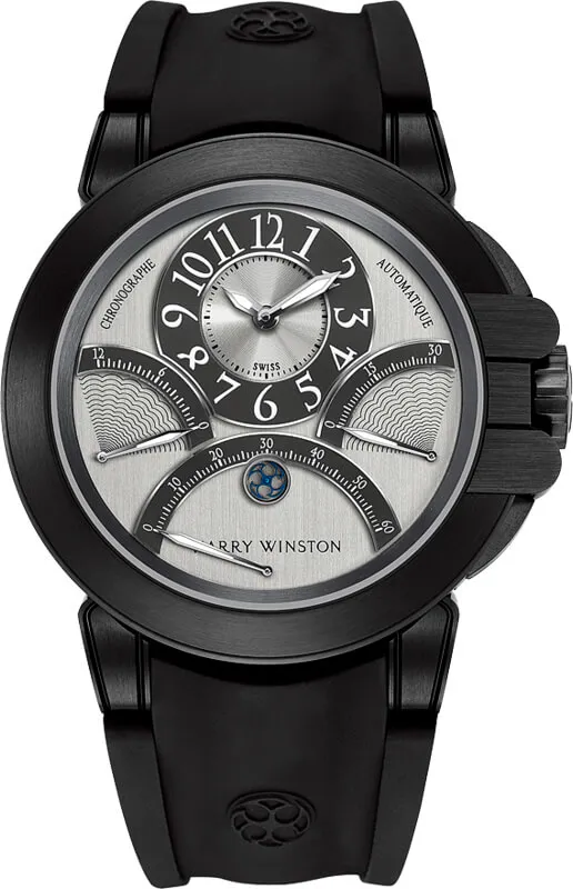 Harry Winston Ocean OCEACT44ZZ005 44mm Stainless steel Silver