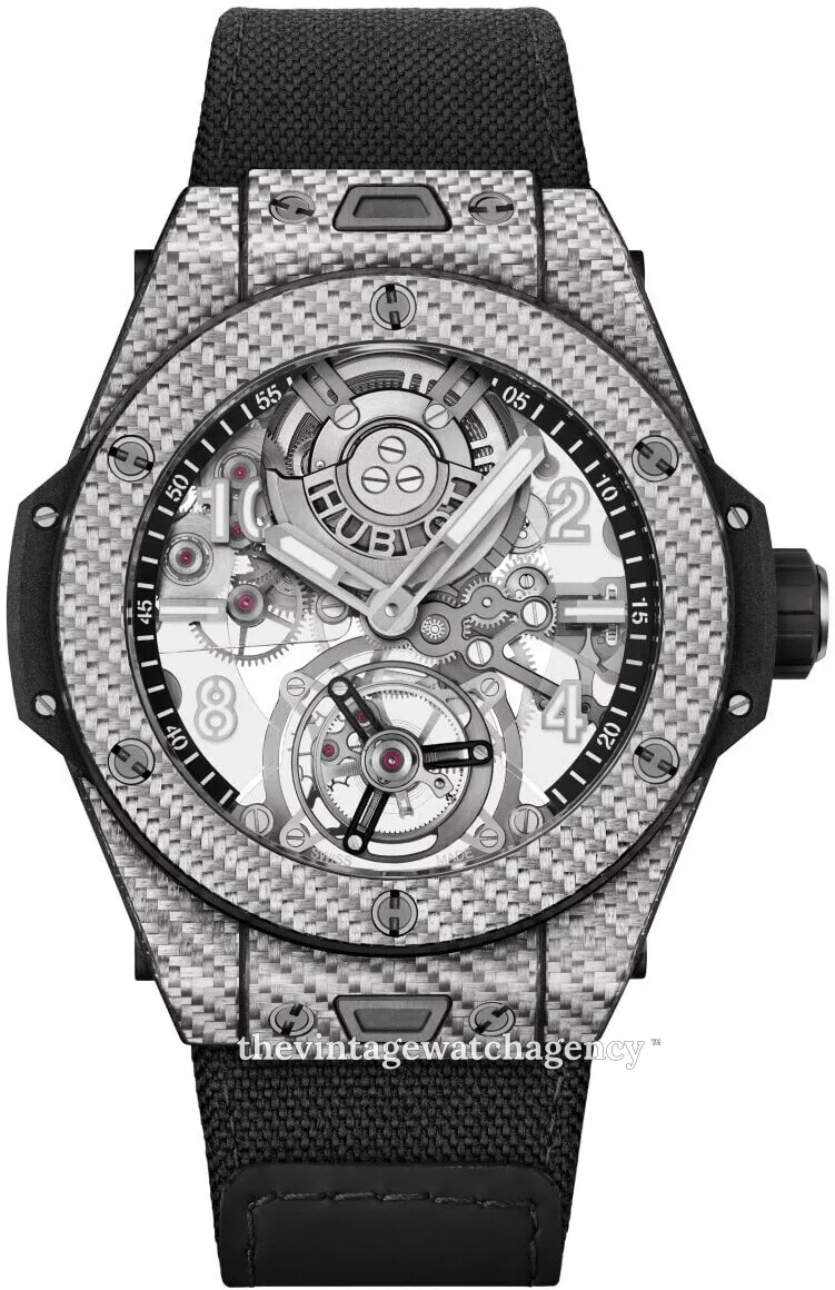 Hublot Big Bang 419.YS.0170.NR 45mm Carbon fiber Black skeleton dial