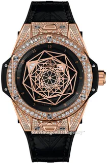 Hublot Big Bang Sang Bleu 465.OS.1118.VR.1704.MXM18 Yellow gold Black