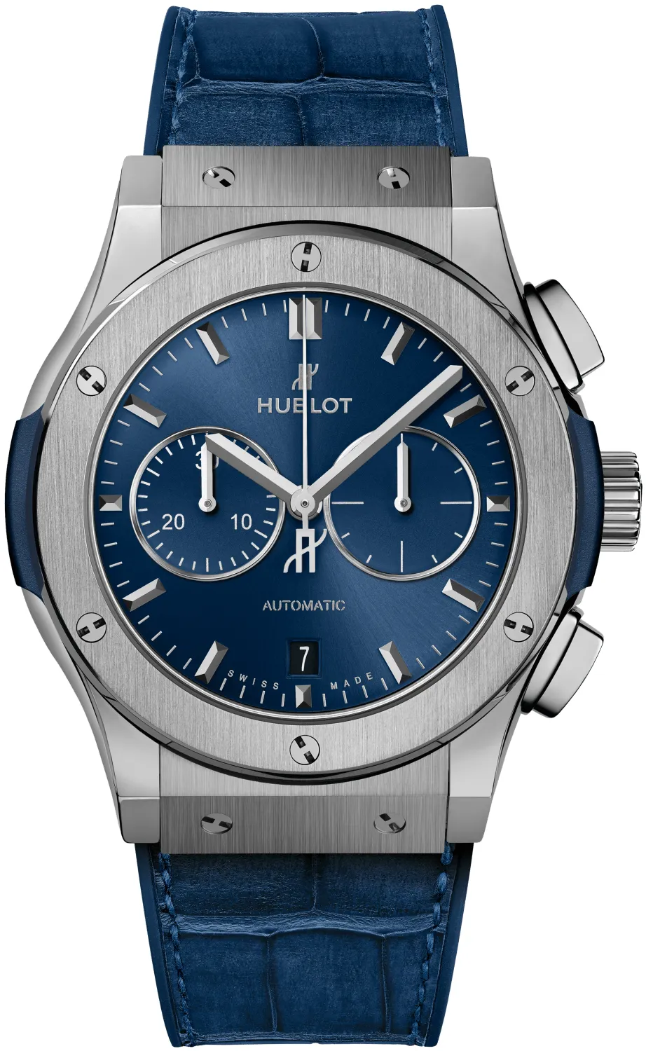 Hublot Classic Fusion 541.NX.7170.LR 42mm Titanium Blue