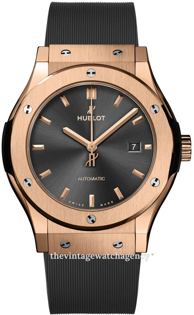 Hublot Classic Fusion 542.OX.7081.RX 42mm Yellow gold Gray