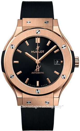 Hublot Classic Fusion 565.OX.1480.RX 38mm Rose gold Black