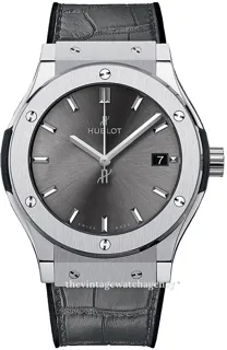 Hublot Classic Fusion Racing Grey 581.NX.7071.LR Brushed/polished titanium Gray