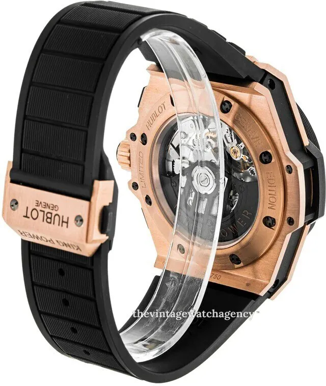 Hublot King Power 709.OM.1780.RX 48mm 18k rose gold Black 2