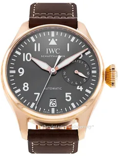 IWC Big Pilot IW500917 Red gold Gray