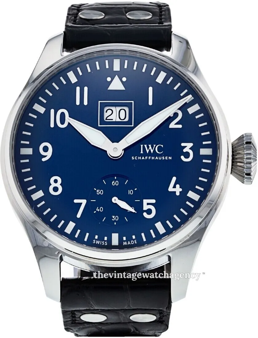 IWC Big Pilot IW510503 46mm Stainless steel Blue