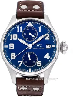 IWC Big Pilot IW515202 Stainless steel Blue