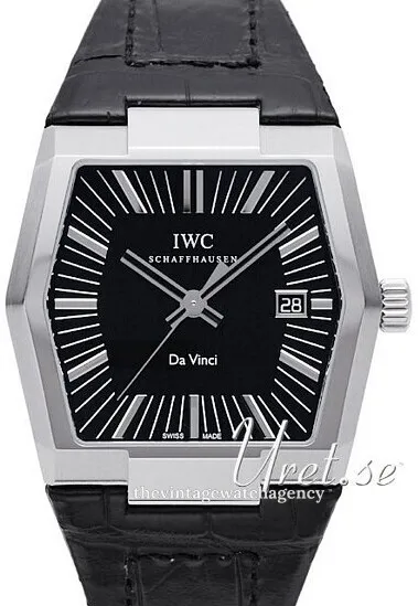 IWC Da Vinci IW546101 Stainless steel Black